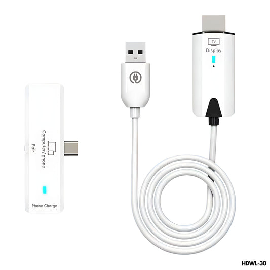 Transmisor Receptor HDMI Inalámbrico 30m 1080P 5.8GHz HDWL-30 - LA CASA DEL TELEFONO