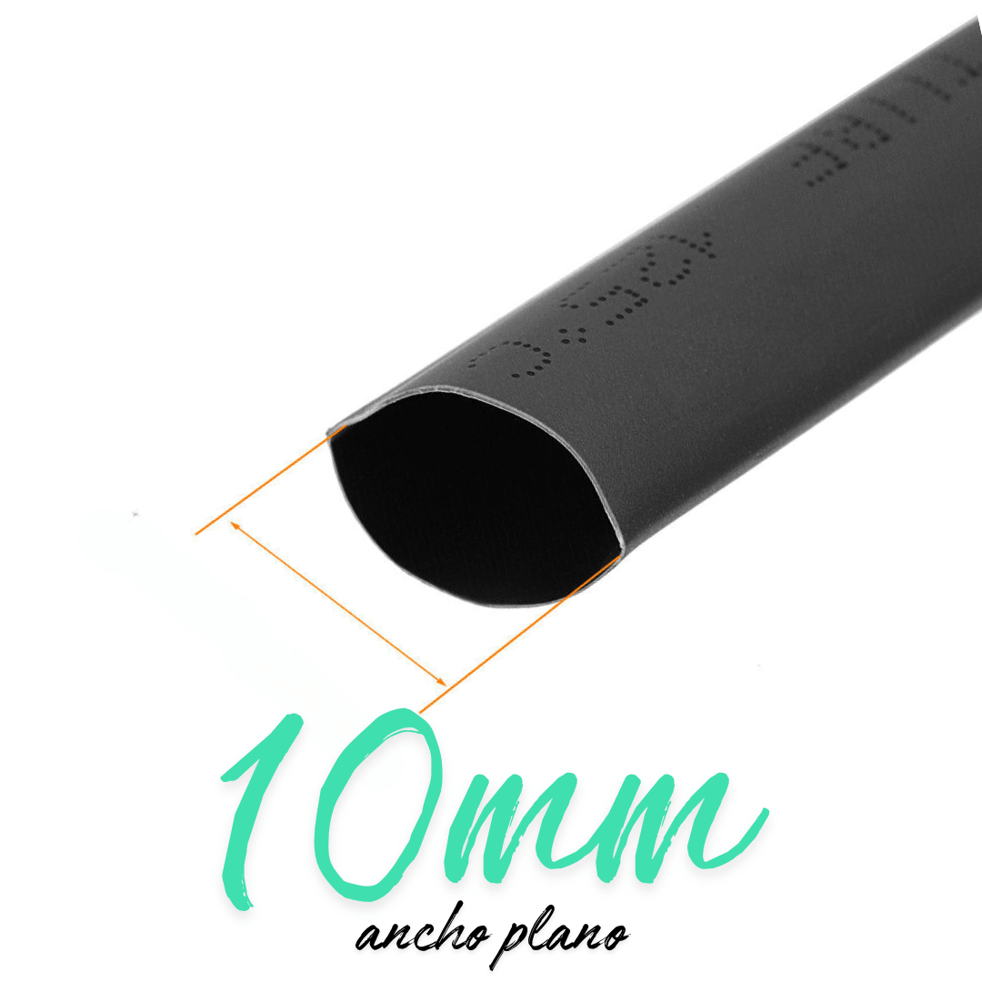 Tubo Termoencogible 10mm Negro MIYAKO RSFR-H10BK - LA CASA DEL TELEFONO