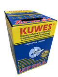 Cable CAT6 UTP Poe+, gris, 100% cobre, 24awg, 100M Kuwes TURBOGY100M