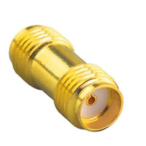 Acoplador SMA hembra a hembra para antenas y equipos de radiofrecuencia