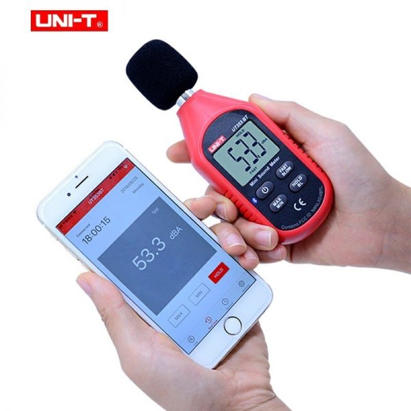 Sonómetro digital con bluetooth