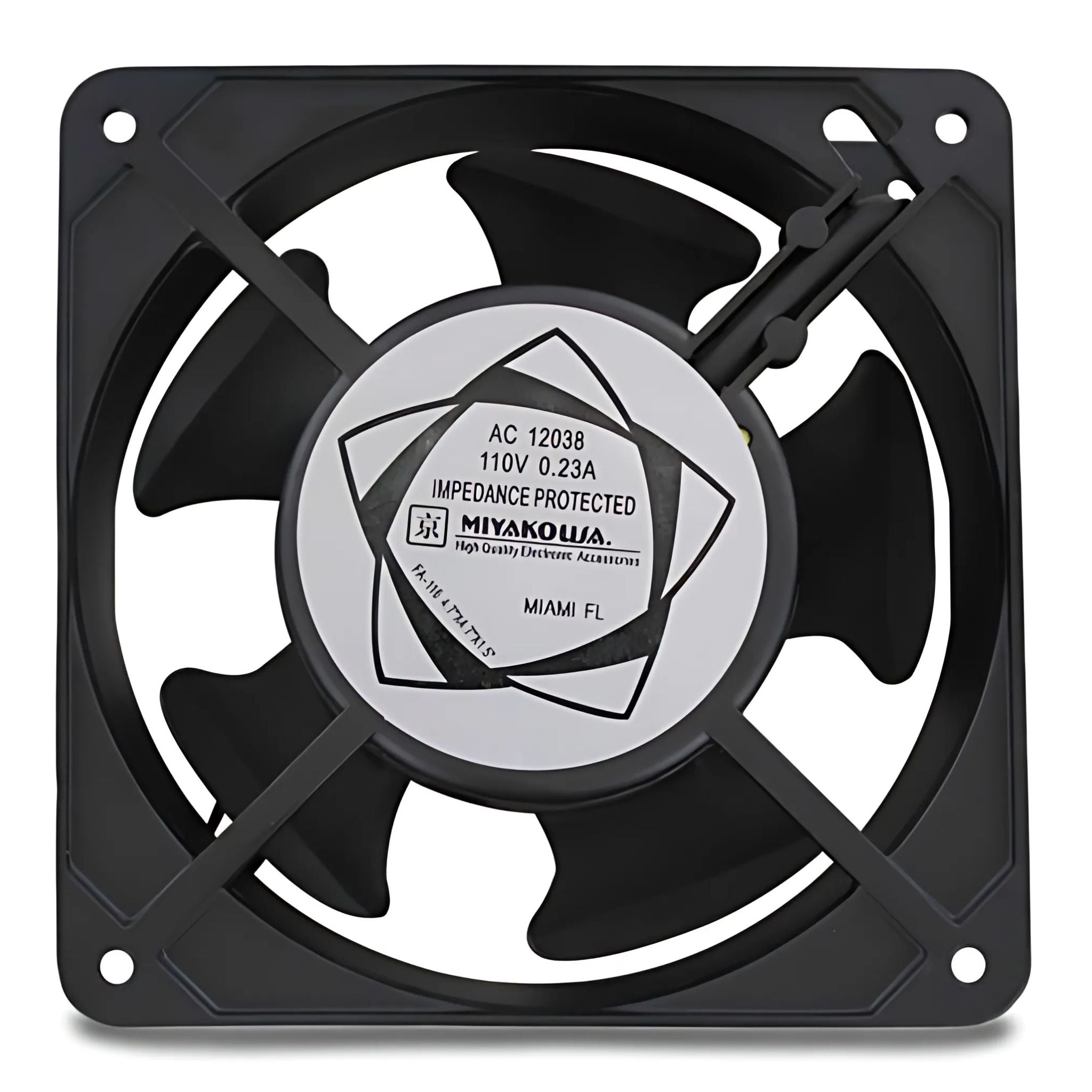 Ventilador para gabinete y rack MIYAKO FA-116 110V 