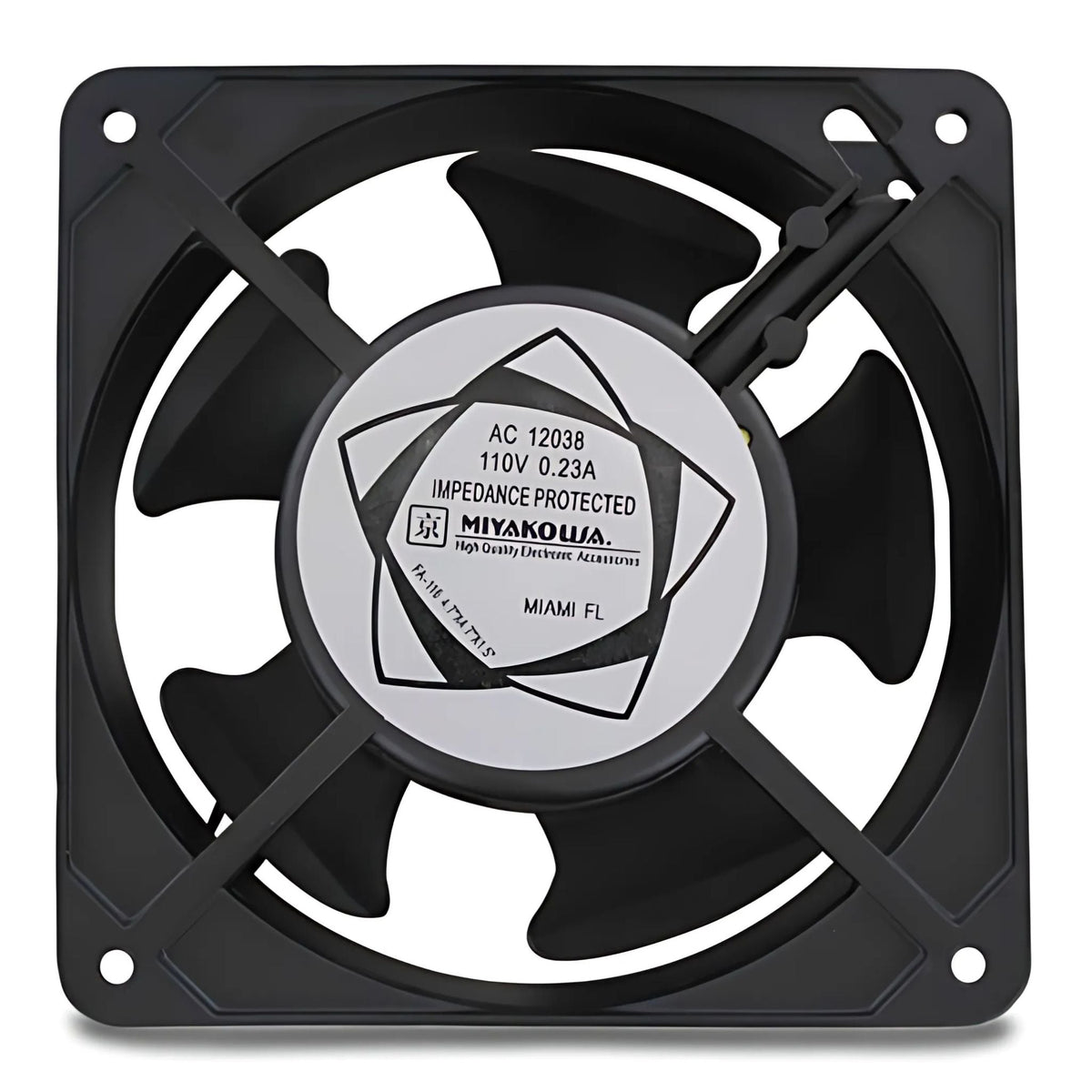 Ventilador para Gabinete/Rack 110V MIYAKO FA-116 - LA CASA DEL TELEFONO