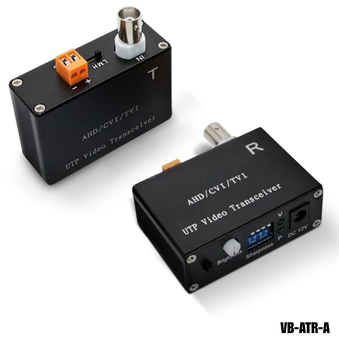 Video Balun activo HD 5MP 4 en 1 para cámaras de seguridad CCTV - LA CASA DEL TELEFONO