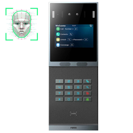 Video portero con reconocimiento facial Fanvil I66 - LA CASA DEL TELEFONO