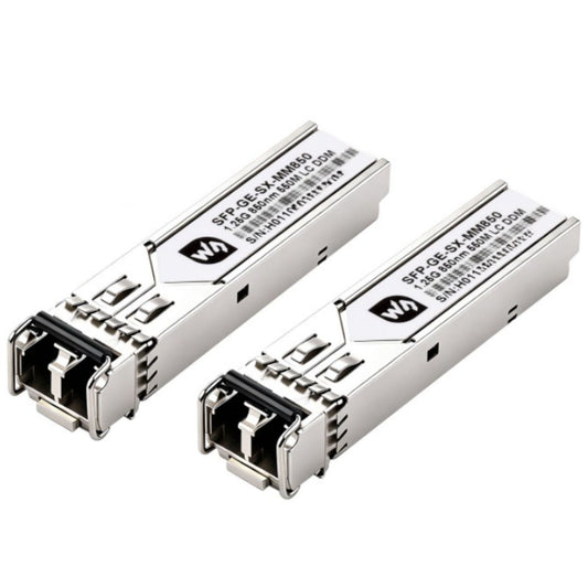 Módulo SFP Gigabit multimodo 850nm LC DDM Waveshare SFP-GE-SX 