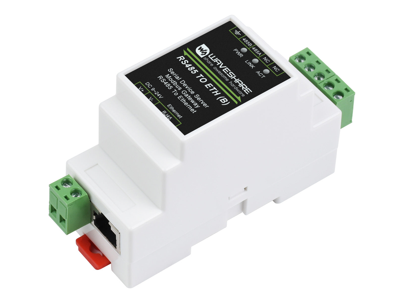 Servidor serie INDUSTRIAL RS485 a ethernet
