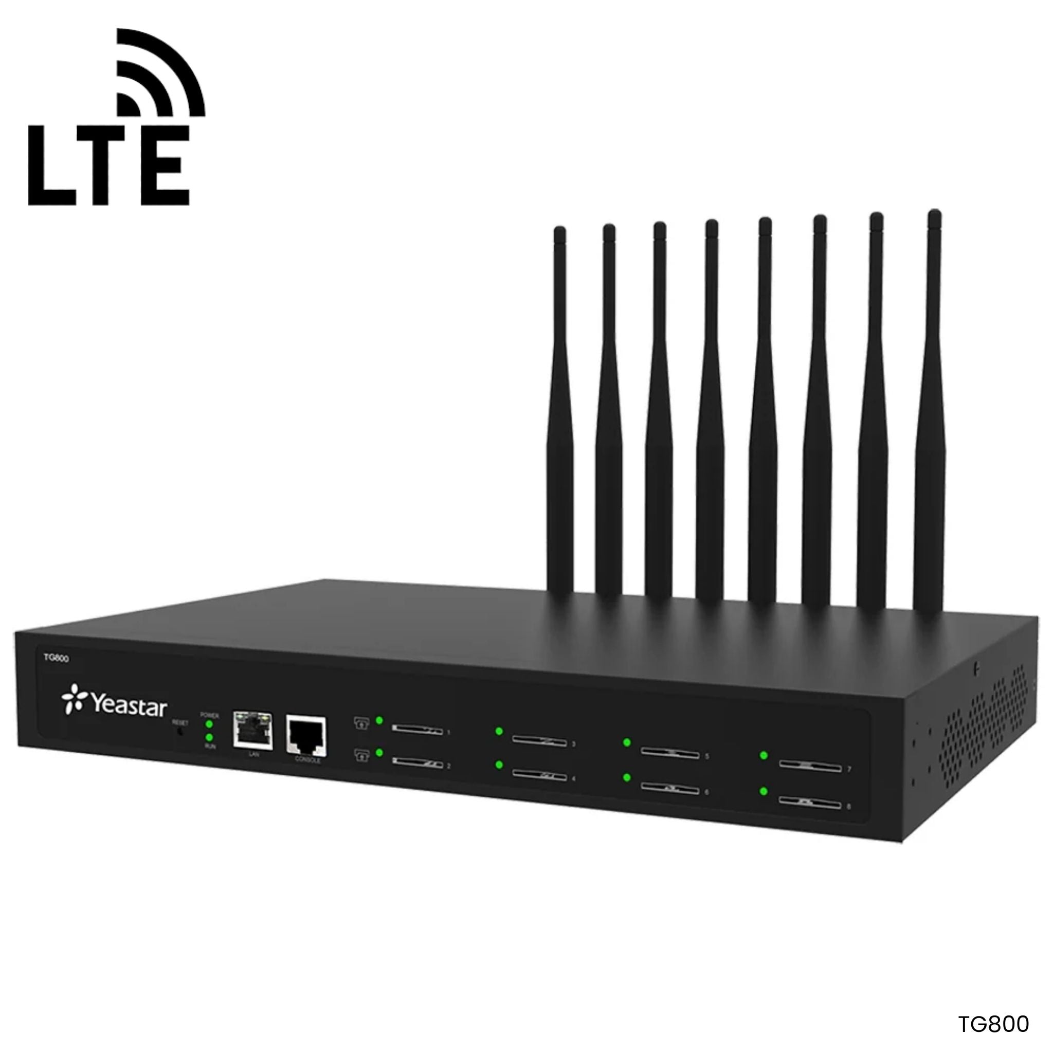 Yeastar TG800 Gateway VoIP 4G LTE 8 puertos para telefonía empresarial Panamá 