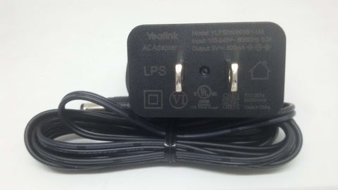 Adaptador de corriente Yealink YLPS050600B1-US de 5Vdc 600mA