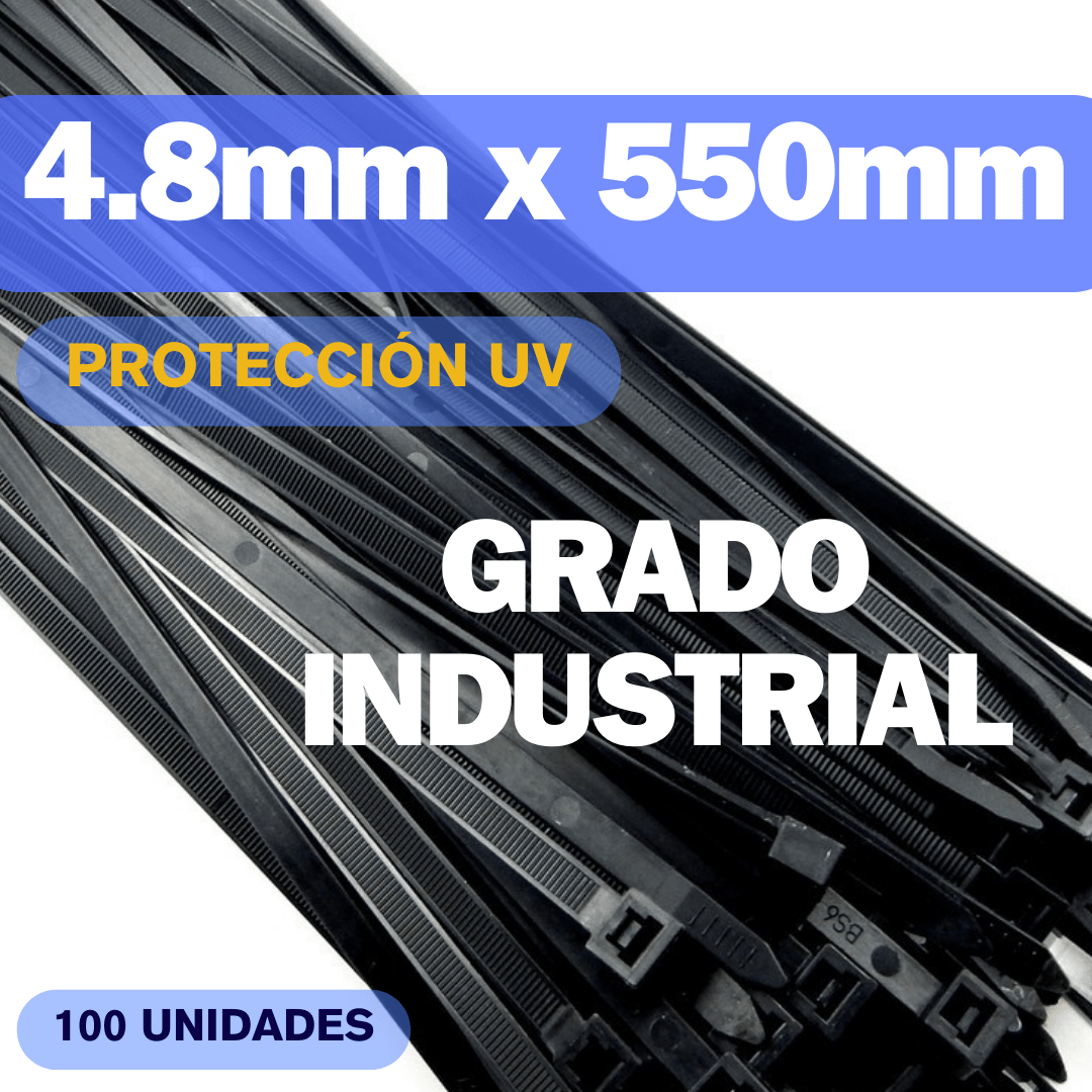 Zunchos negros UV grado industrial 21” KSGT-550SWTC - LA CASA DEL TELEFONO
