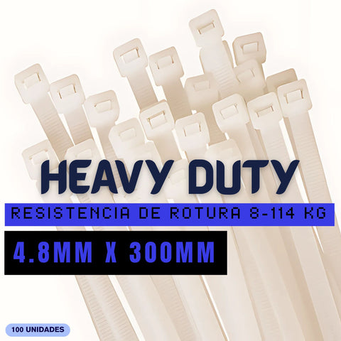 Zuncho de nylon de 4.8x300mm KUWES KSGT-300STC