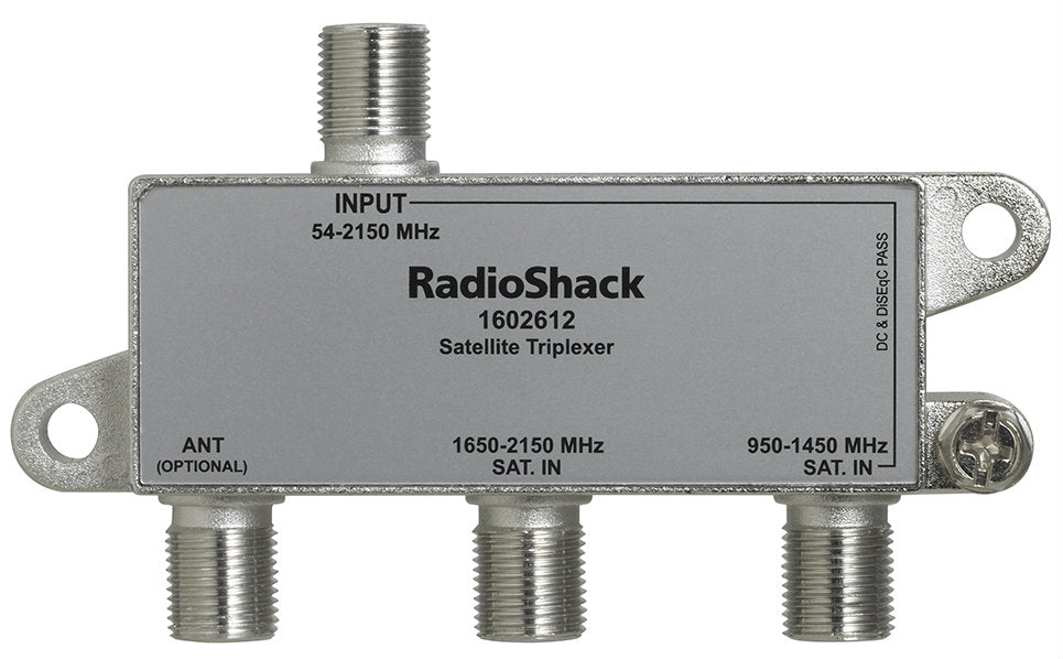 Adaptador de antena triplexer satelital