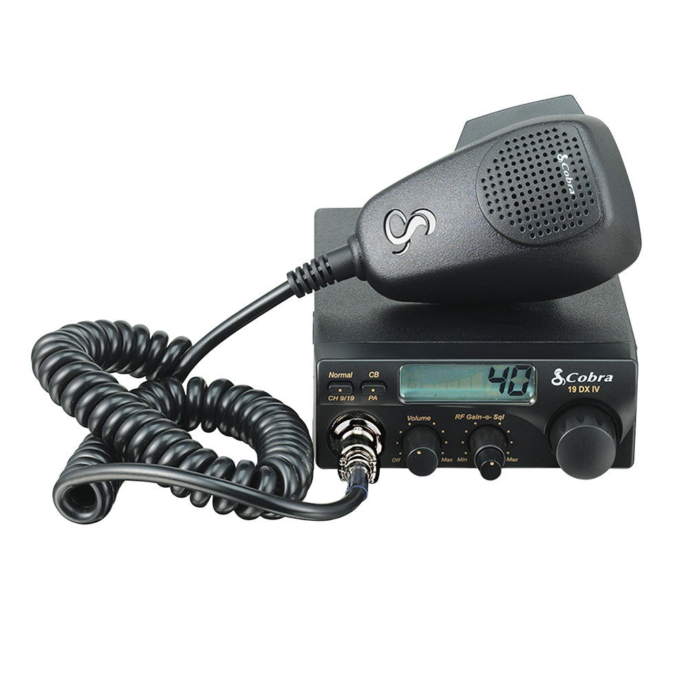Radio CB 19 DX IV compacto para vehículos banda ciudadana