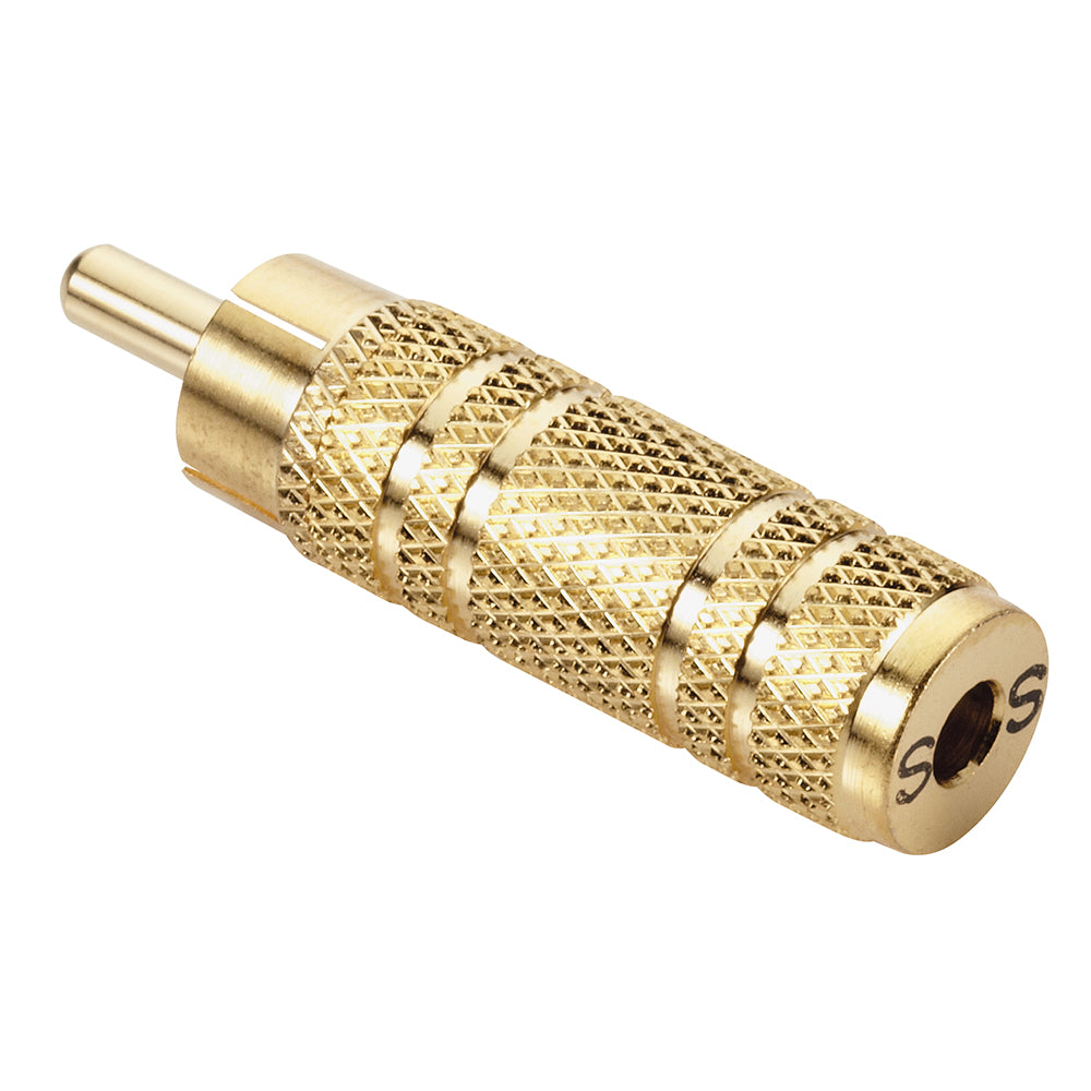Adaptador de audio RCA macho a hembra de 1/8" (3.5 mm)