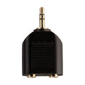 Adaptador en Y enchapado en oro; conectores estéreo 3.5mm