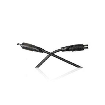 Cable blindado de 6'; enchufe RCA a conector RCA