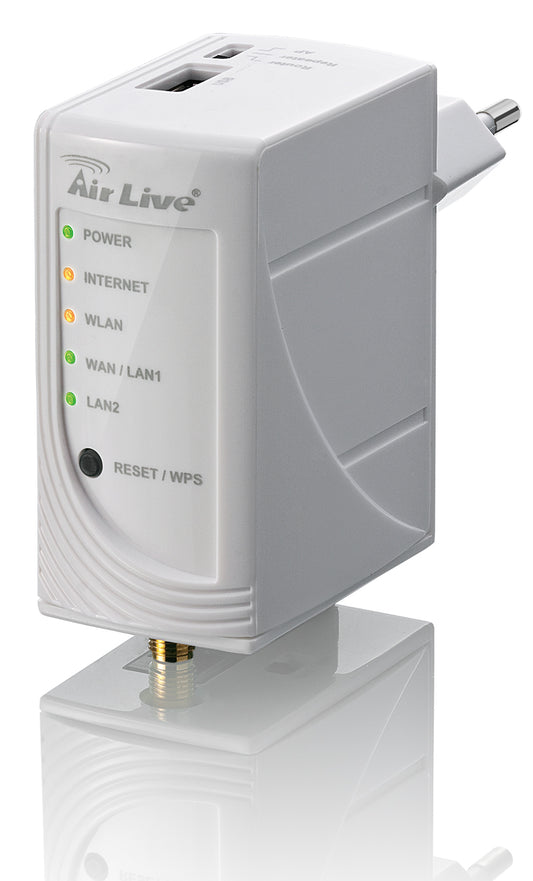 N.PLUG - Adaptador de corriente AP con Wireless b/g/n
