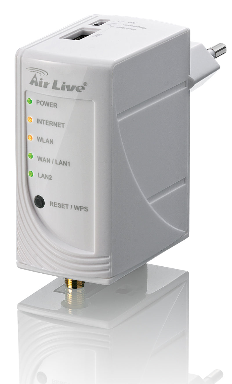N.PLUG - Adaptador de corriente AP con Wireless b/g/n