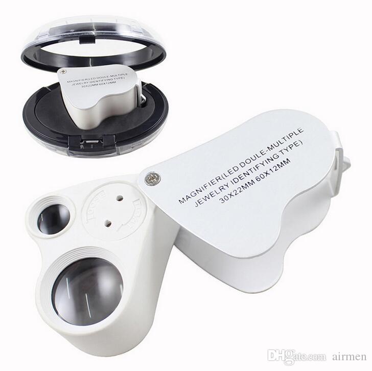 Lupa de bolsillo para joyero con zoom de 30x / 60x – 9889