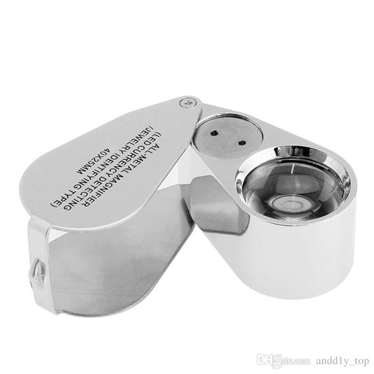 Lupa de bolsillo para joyero con zoom de 40x – 9890