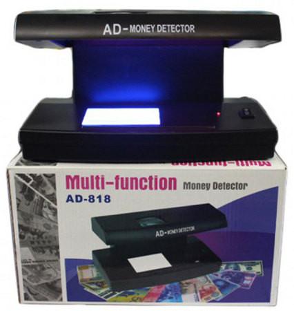 Máquina para verificar dinero, ultravioleta, marca de agua, sensor magnético, lupa – AD-818