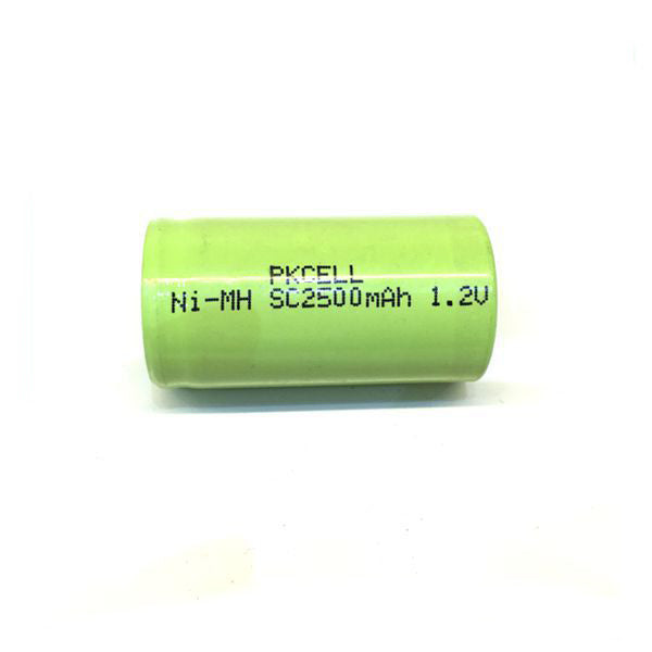Batería industrial SUB C de 1.2V 2500mAh
