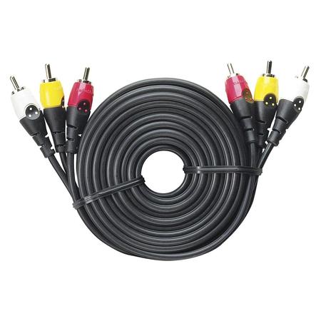 Cable 3 RCA de 12 pies – Radio Shack 150-0224