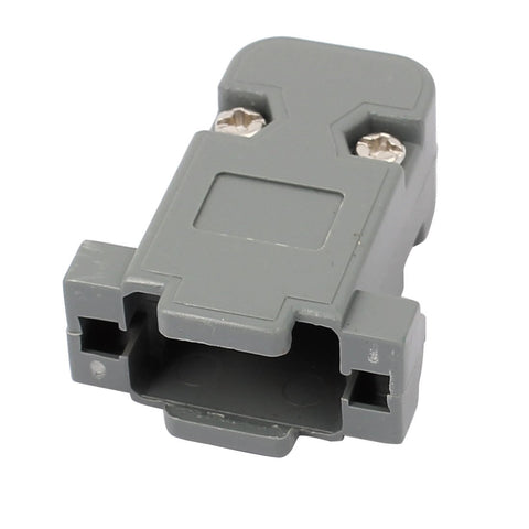Carcasa plástica gris para conector DB9 – Quest DSH-5109