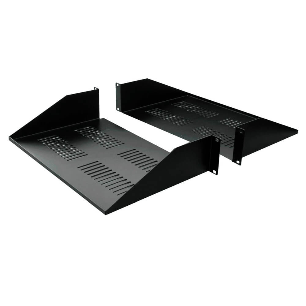 Quest ES0719-0225 – Bandeja doble de 2U, ventilada