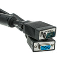 Extensión para cable de monitor SVGA (macho-hembra), shield, de 50 pies de largo - Quest NCC-9350