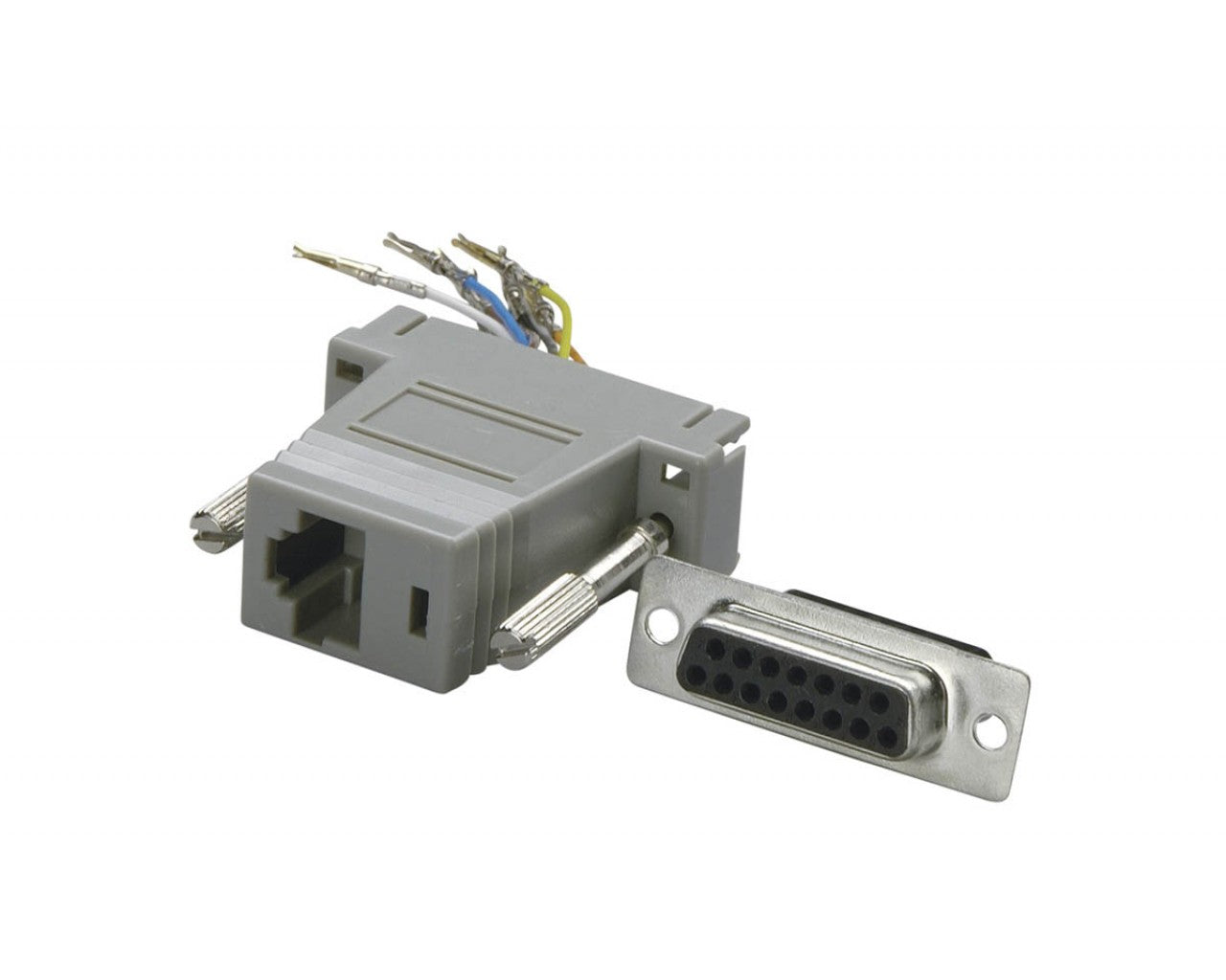 Adaptador modular D-Sub DB15 macho a RJ45 – NMA-8309 Quest