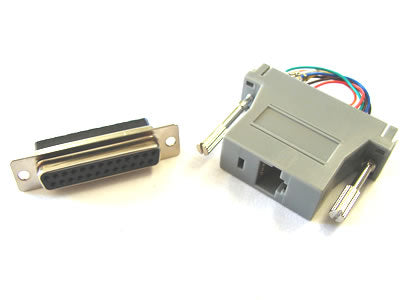 Adaptador modular D-Sub DB25 hembra a RJ45 – NMA-8609 Quest