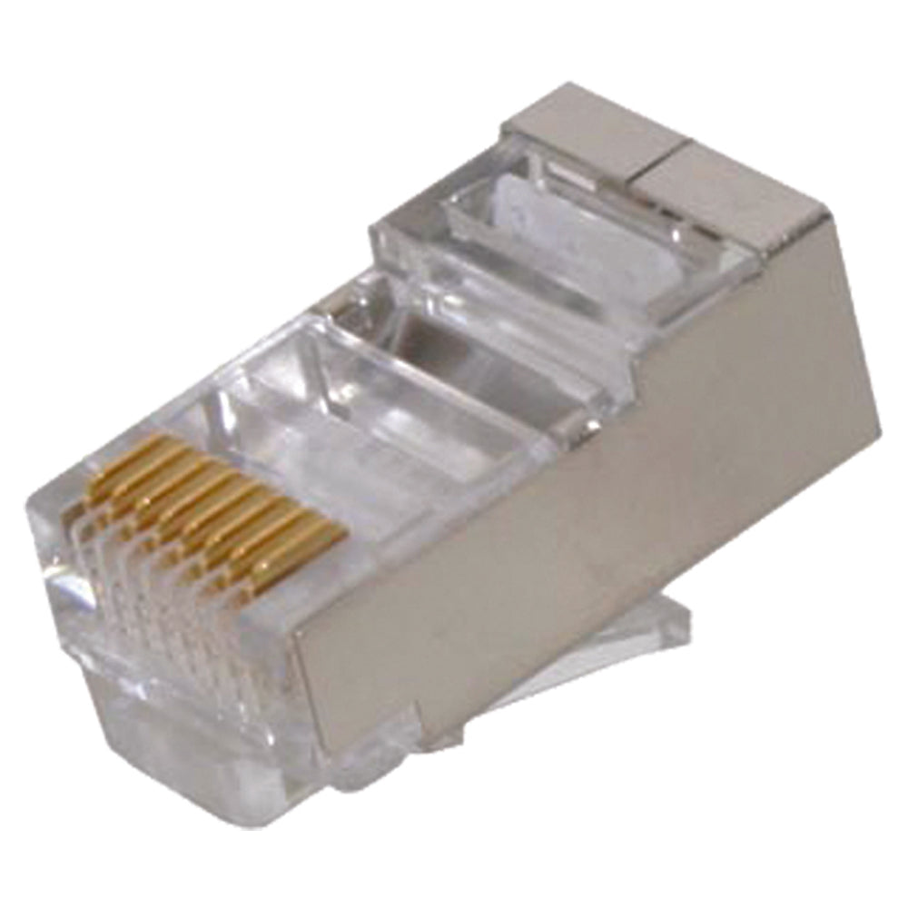 Conector RJ45 STP Cat5e 8P8C redondo blindado – Quest NMP-8425