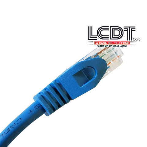 NPC-1203 – QUEST Patch Cord UTP CAT5e Azul, 3 Pies