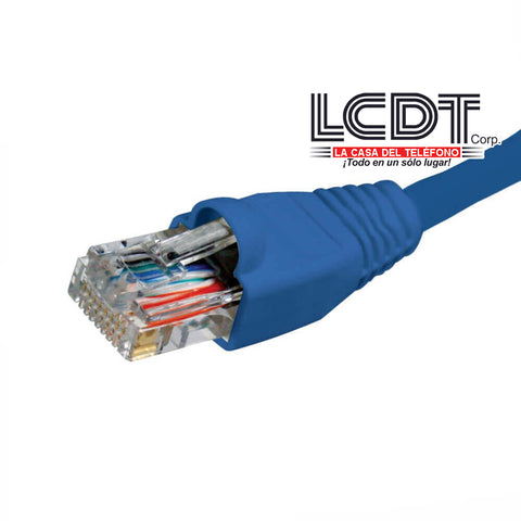 NPC-1205 – QUEST Patch Cord UTP CAT5e Azul, 5 Pies