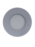 Panel LED redondo de 3 watts, luz neutra, empotrable, acabado en color blanco, 100-277V – TekLed 165-036022