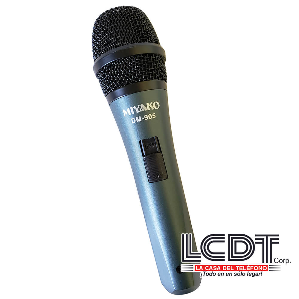 DM-905 – Micrófono dinámico unidireccional de mano