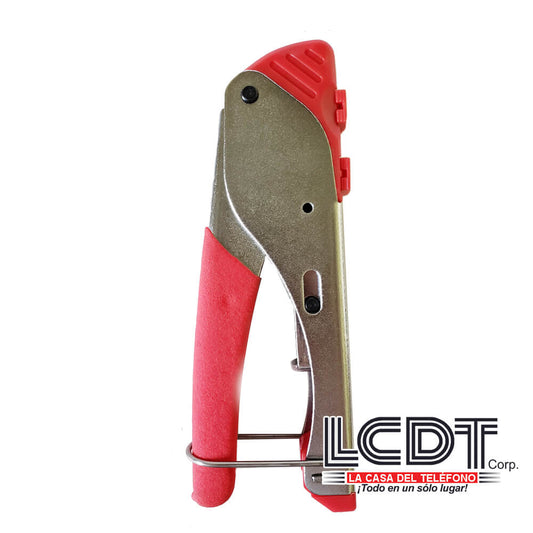 Pinza de compresión para conectores F / BNC / RCA – M-392