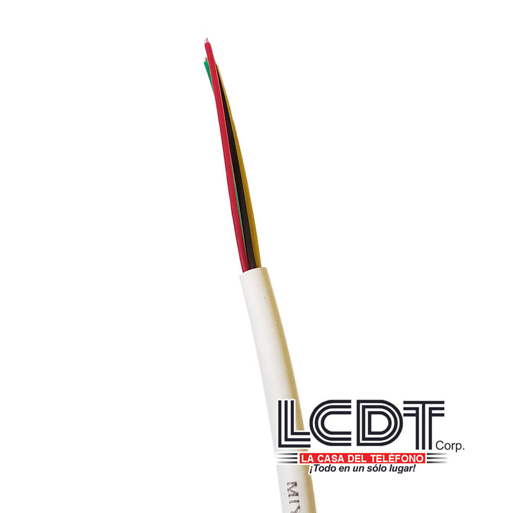 Pie de cable telefónico redondo de 4 conductores – MIYAKO KR-224