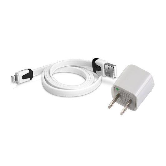 Cargador de pared USB con cable para iphone - M-279