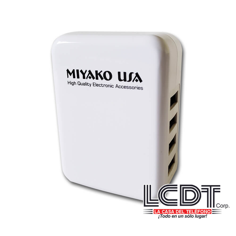 Cargador de pared con 4 puertos USB - M-284