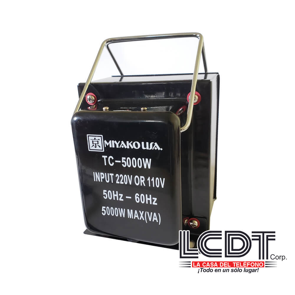 Convertidor de voltaje 110 ? 220VAC de 5000W - TC-5000W