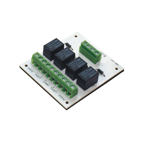 Módulo relé para sistema de esclusa de 2 puertas – PCB-501