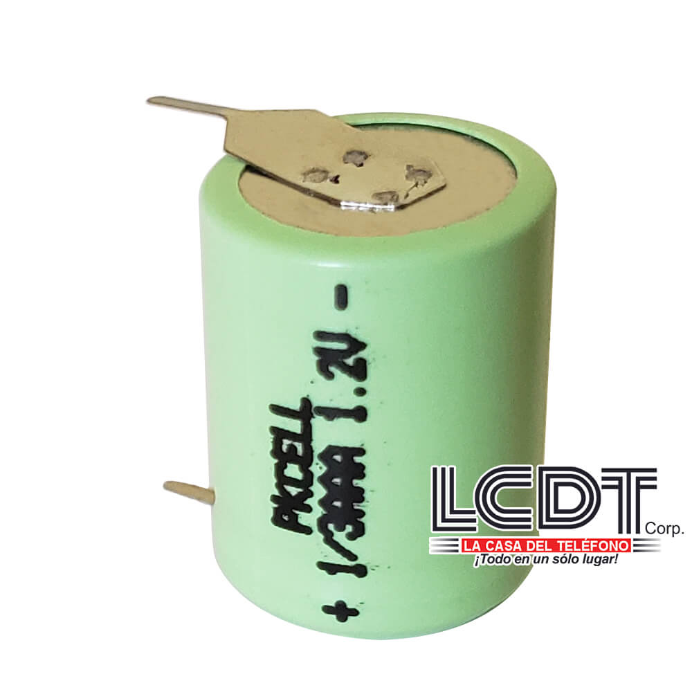 Batería industrial 1/3AAA de 150mAh