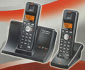 Teléfono inalámbricos digital con 2 auriculares; 5GHz