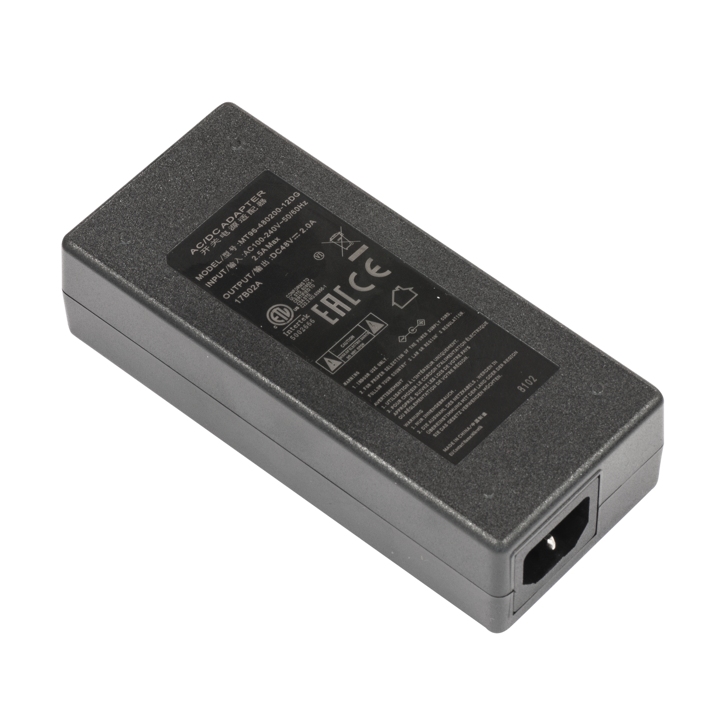 Fuente de poder 48VDC 2A 96W – 48V2A96W Mikrotik