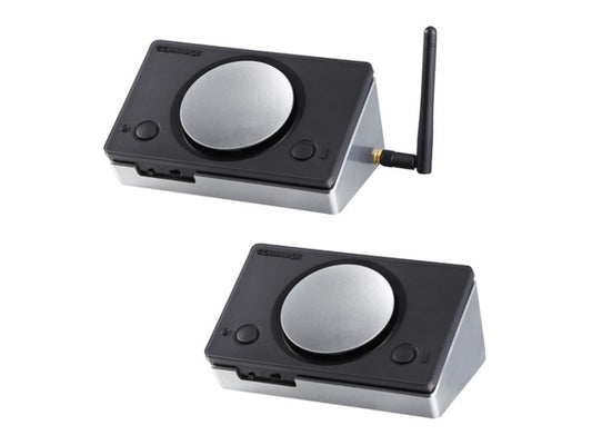 Kit de intercomunicador inalámbrico Commax:  Estación de escritorio MASTER WI-249LM y estación de escritorio ESCLAVO WI-249LS