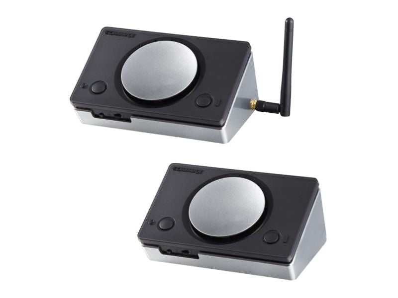 Kit de intercomunicador inalámbrico Commax:  Estación de escritorio MASTER WI-249LM y estación de escritorio ESCLAVO WI-249LS