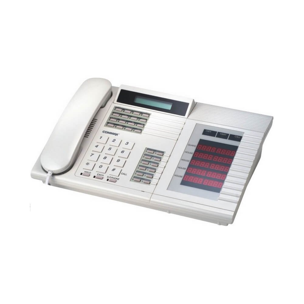 Consola para Conserje Commax CDS-480L, para Sistema Home Automation