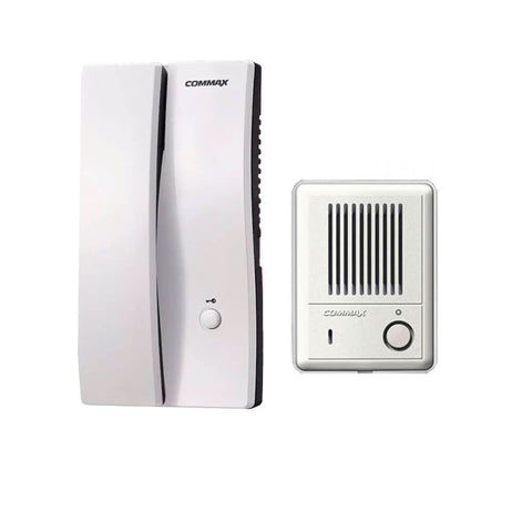 Kit de Audio portero Commax: Teléfono DP-2S y estación de puerta DR-2K (LG)